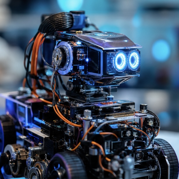 Advanced student-built robot